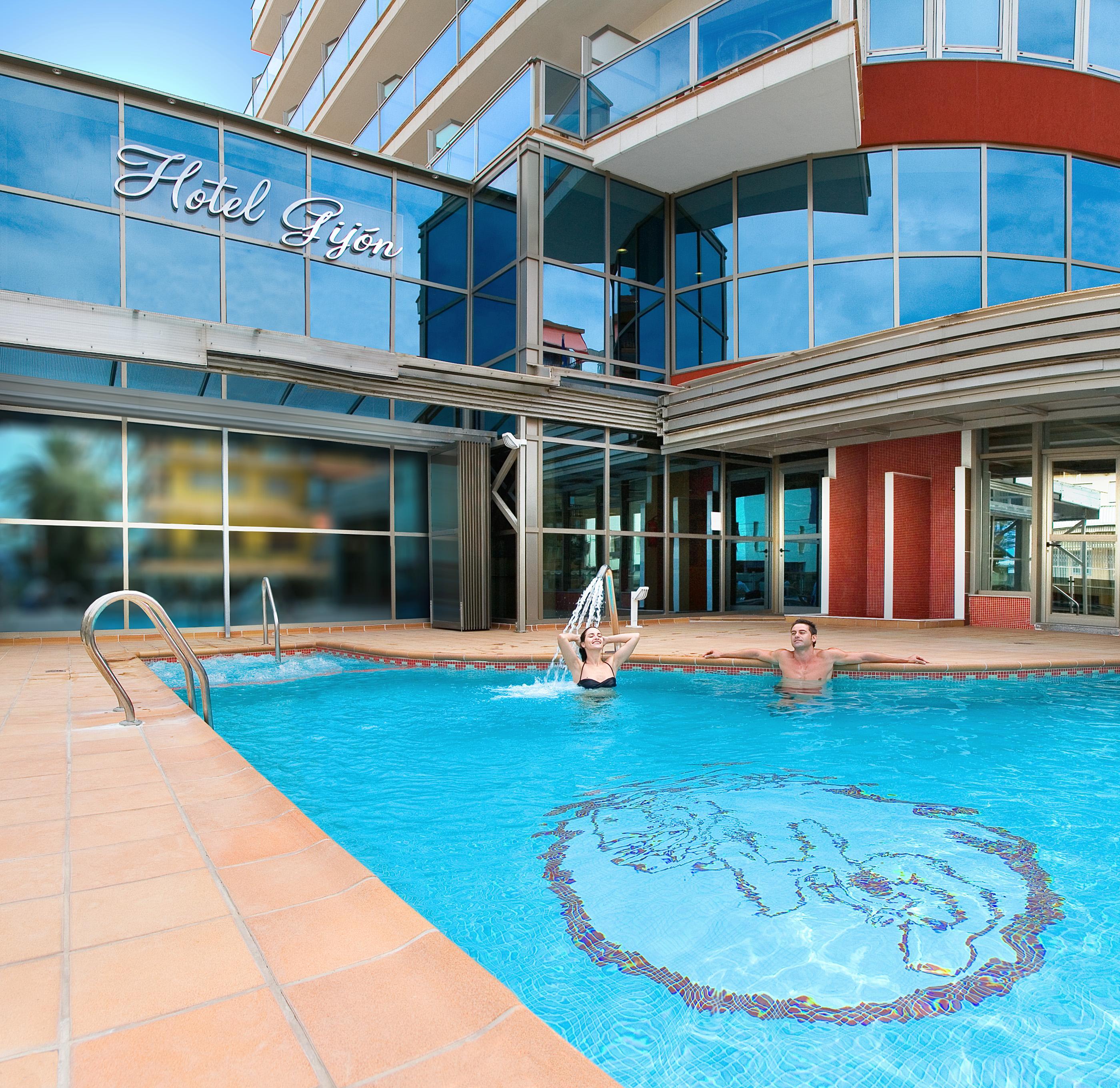 Hotel Rh Gijon & Spa 甘迪亚 外观 照片